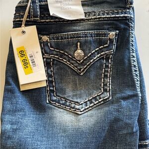 Miss Me Dark Blue Boot Cut Jeans